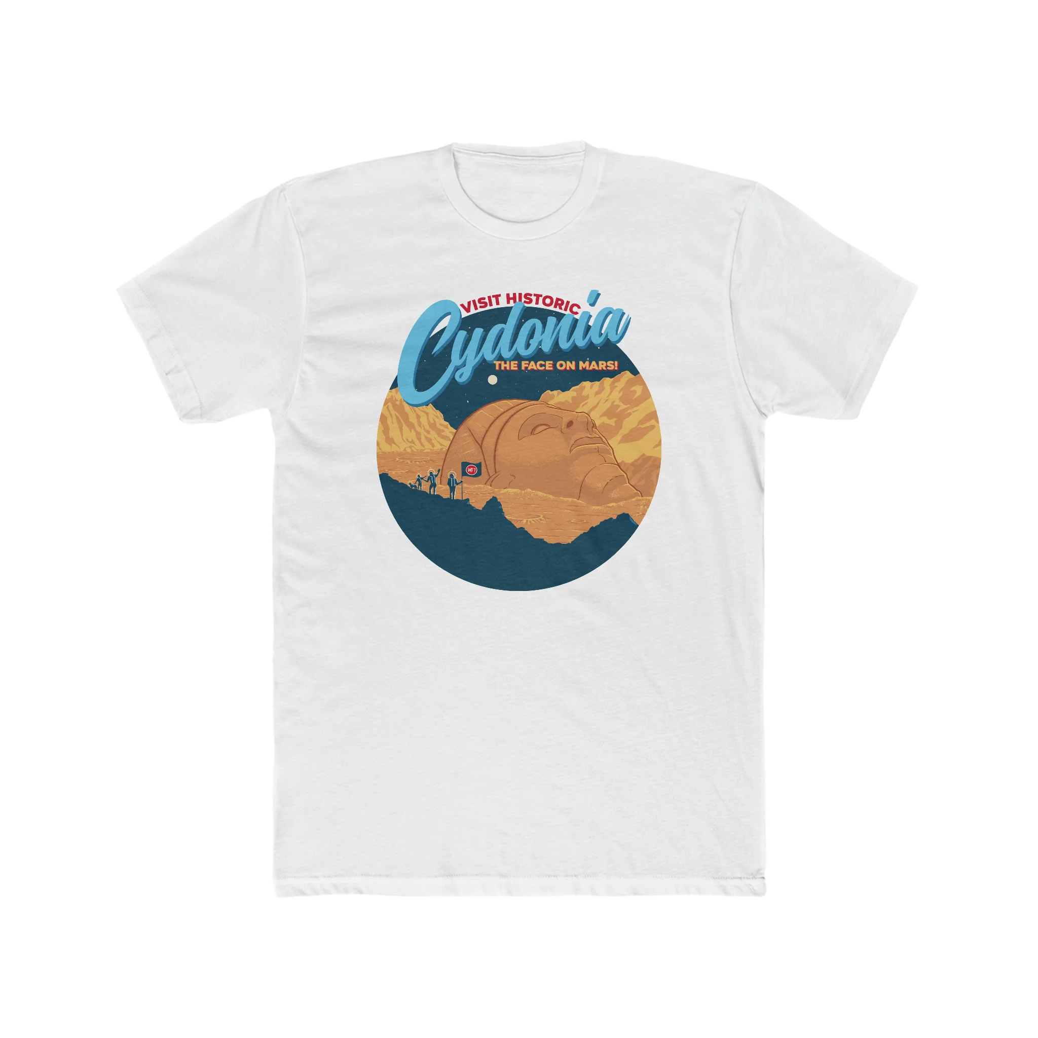 Face of Mars:Cydonia T-Shirt - Image 5