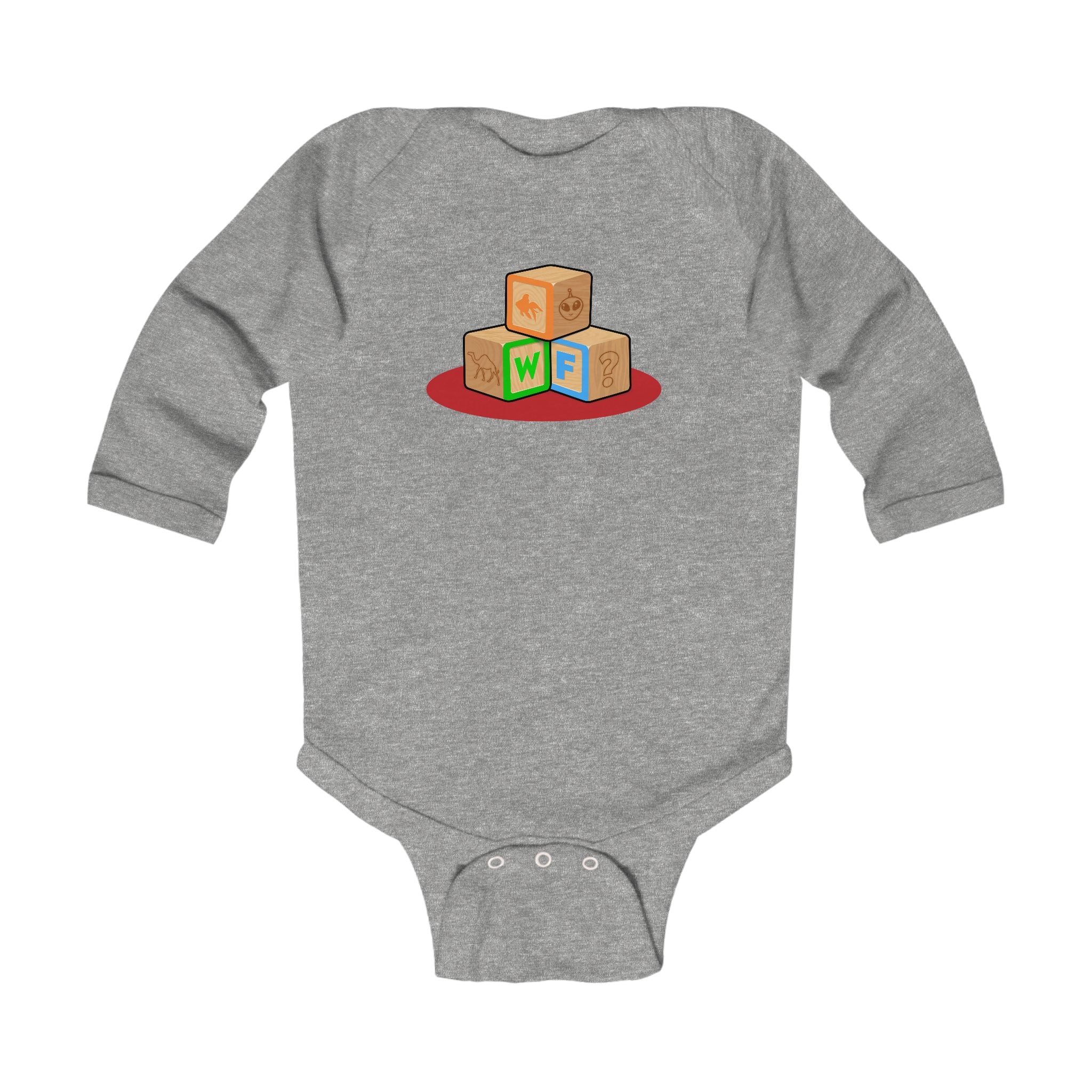 Alpha-Block Long Sleeve Bodysuit - Image 6