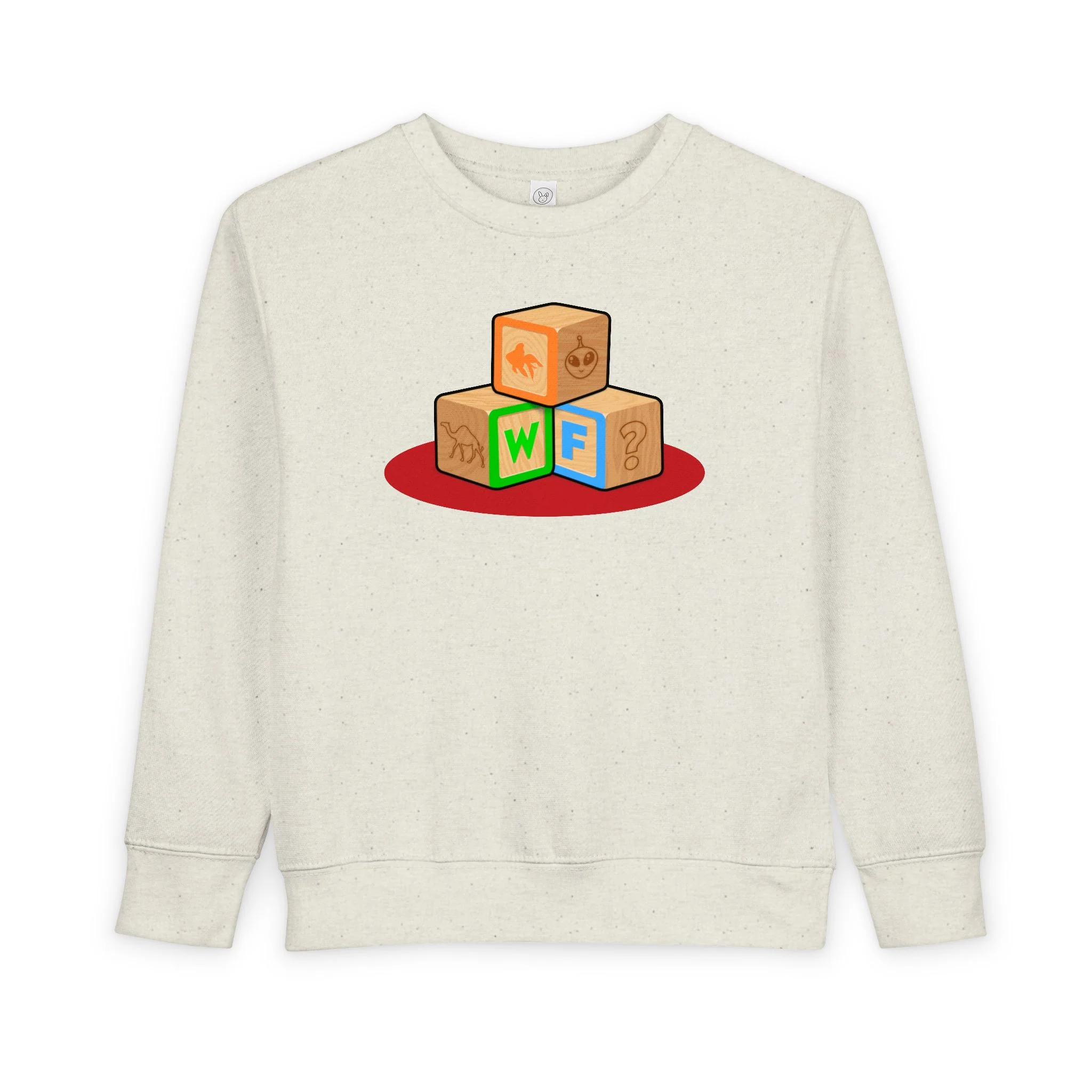 Alpha-Block Toddler Sweatshirt - Image 4
