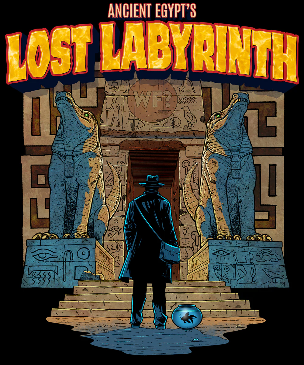 Ancient Egypt's Lost Labyrinth T-Shirt - Image 2