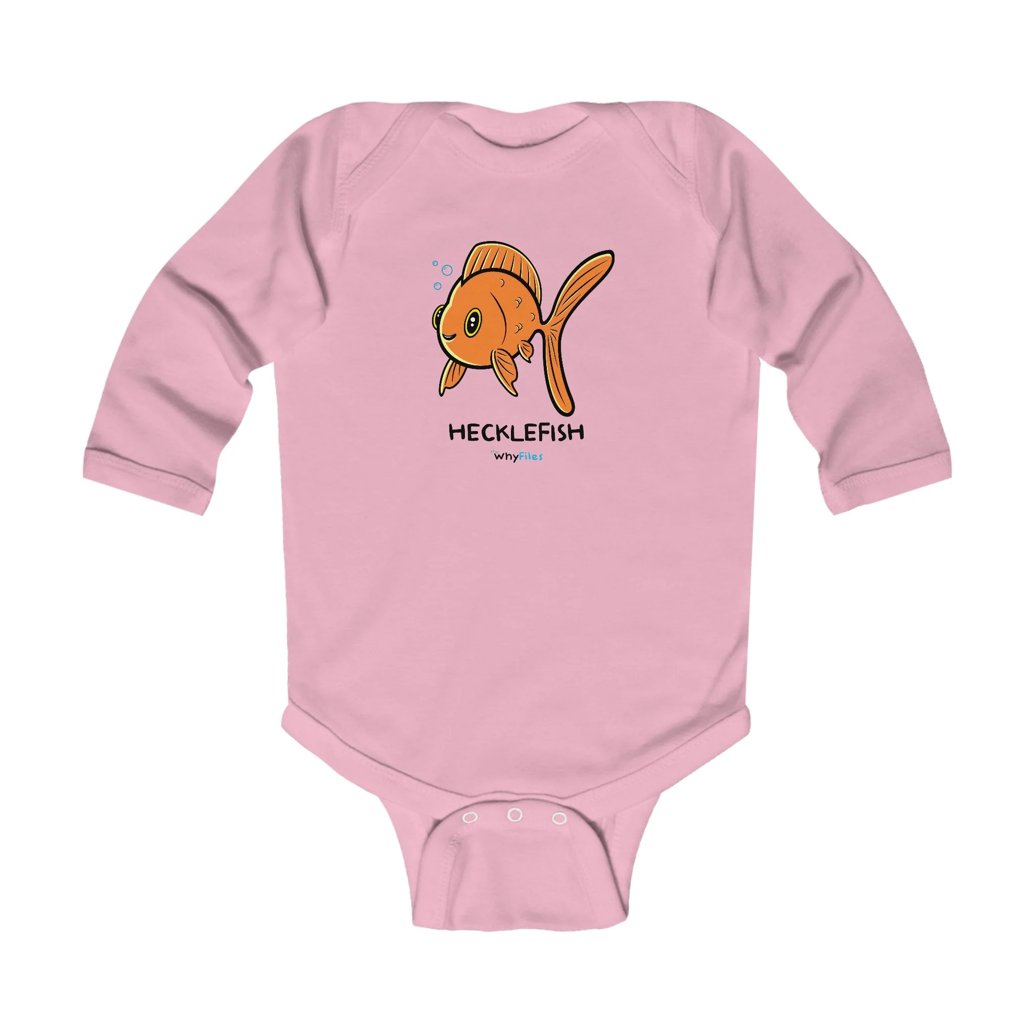 Baby Hecklefish Long Sleeve Bodysuit - Image 7
