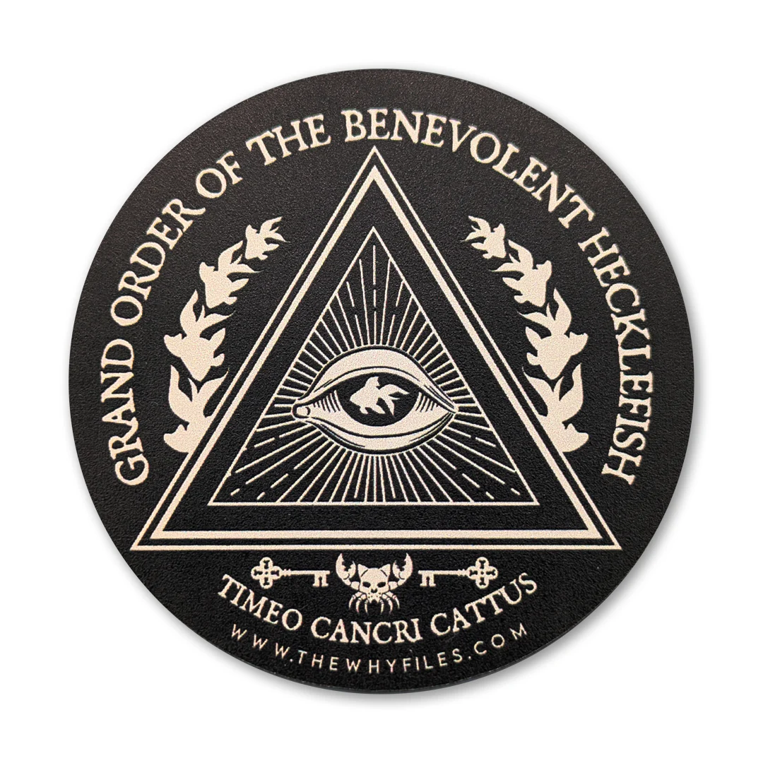 TWF Benevolent Hecklefish Sticker - Image 2