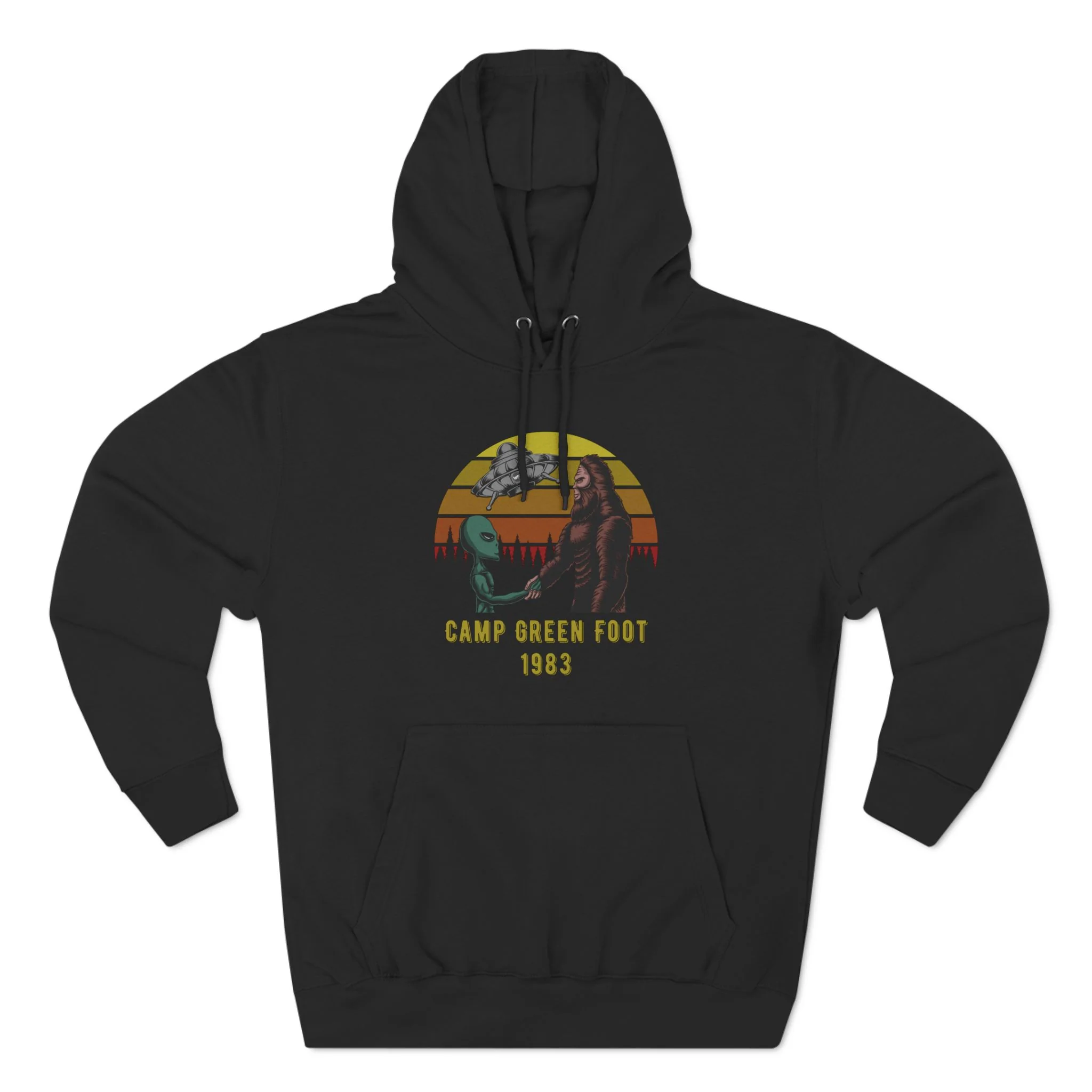 Camp Green Foot 1983 Pullover Hoodie - Image 3