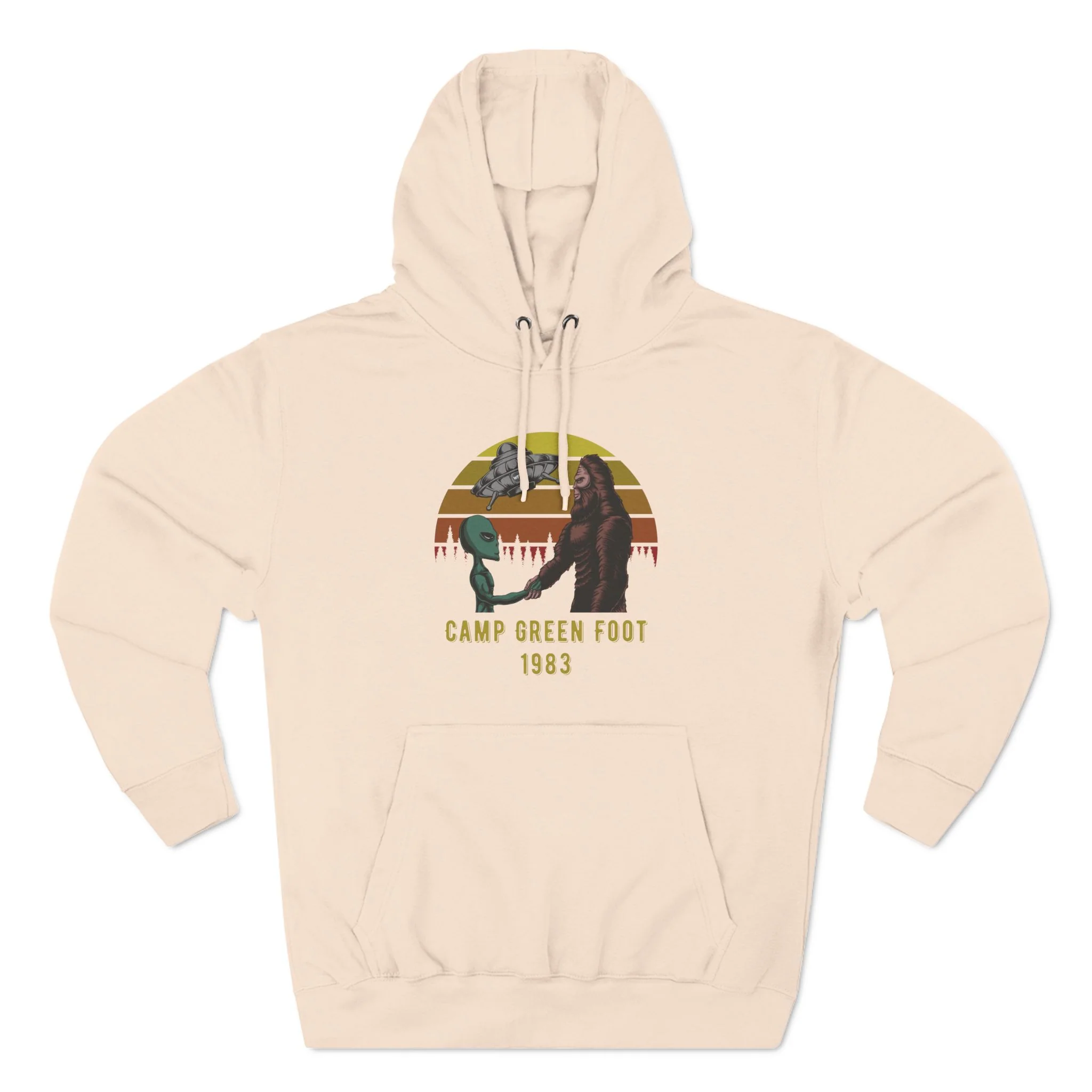 Camp Green Foot 1983 Pullover Hoodie - Image 7