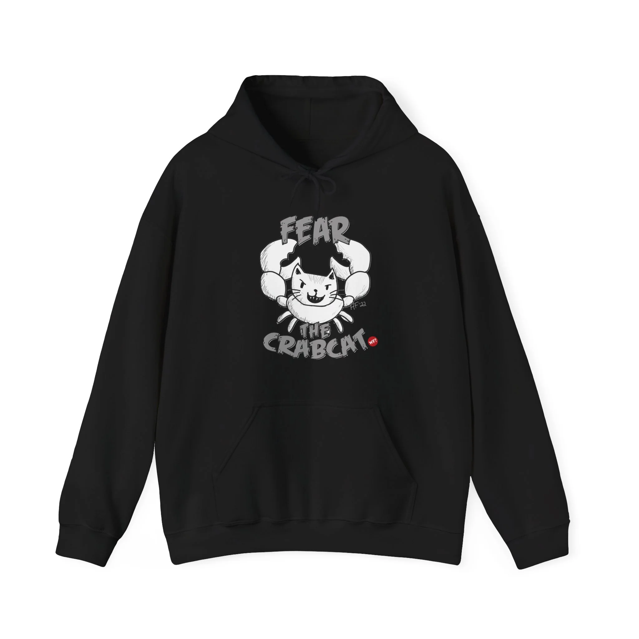 Fear the Crabcat Pullover Hoodie - Image 5