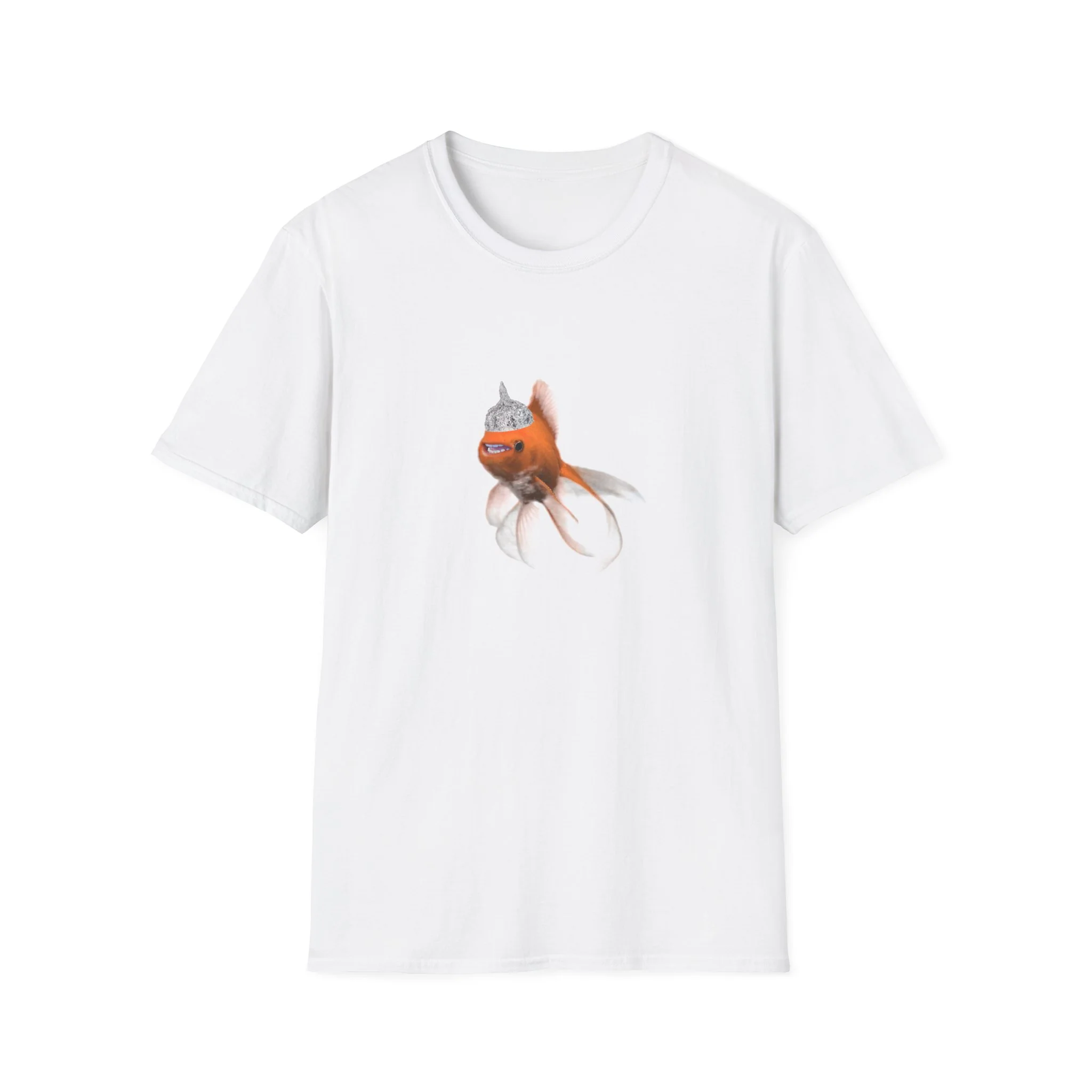Hecklefish Tinfoil Hat T-Shirt - Image 3