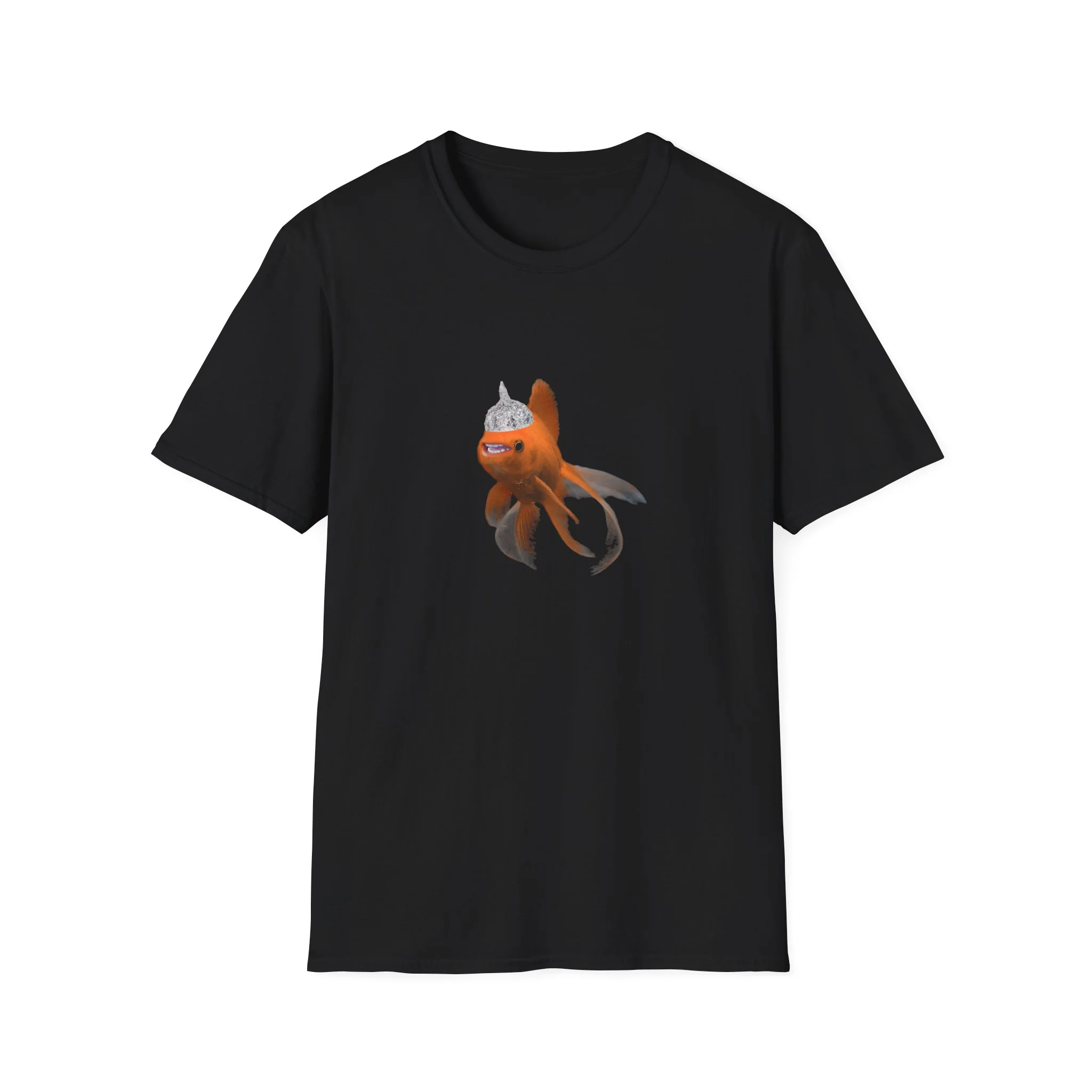Hecklefish Tinfoil Hat T-Shirt - Image 4