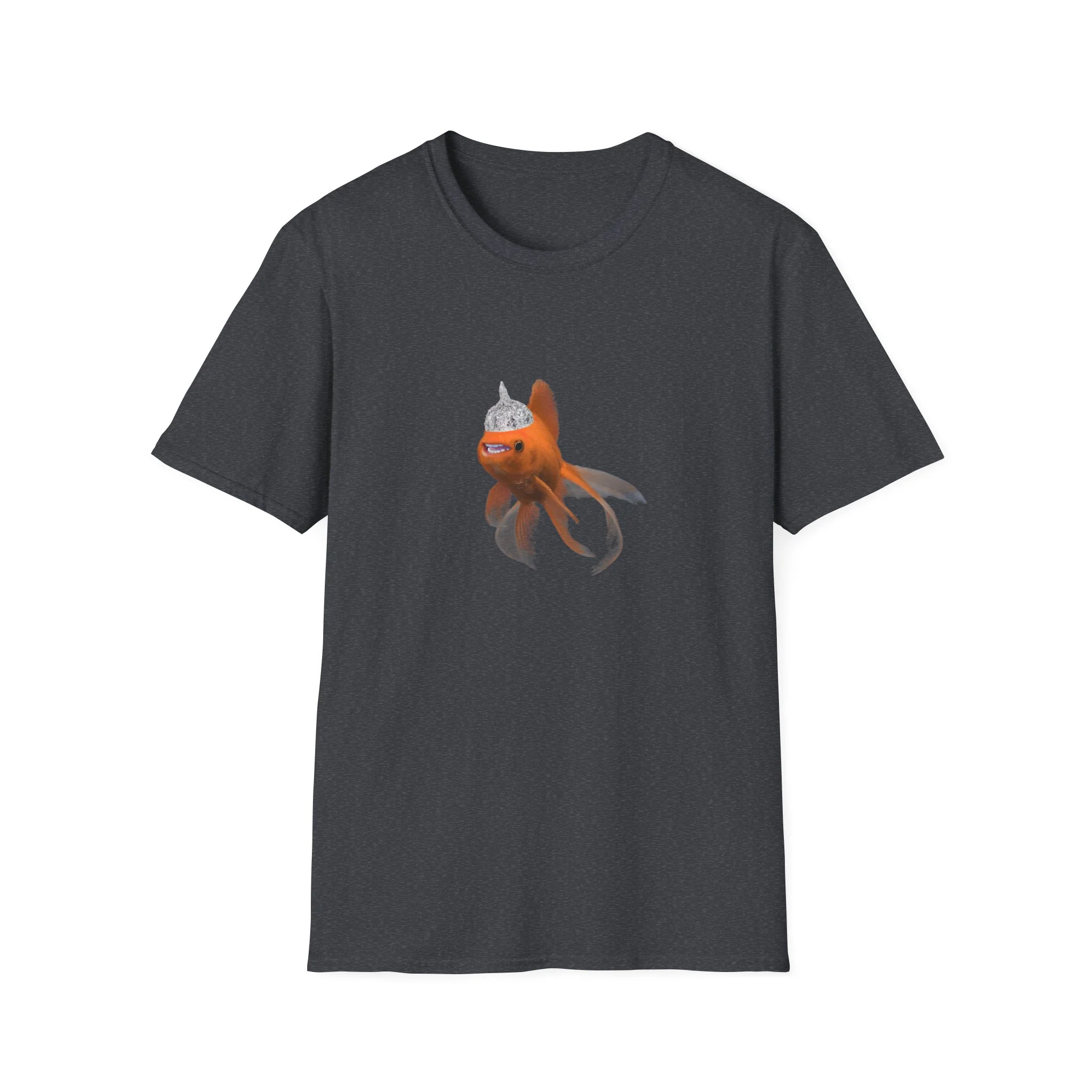 Hecklefish Tinfoil Hat T-Shirt - Image 5