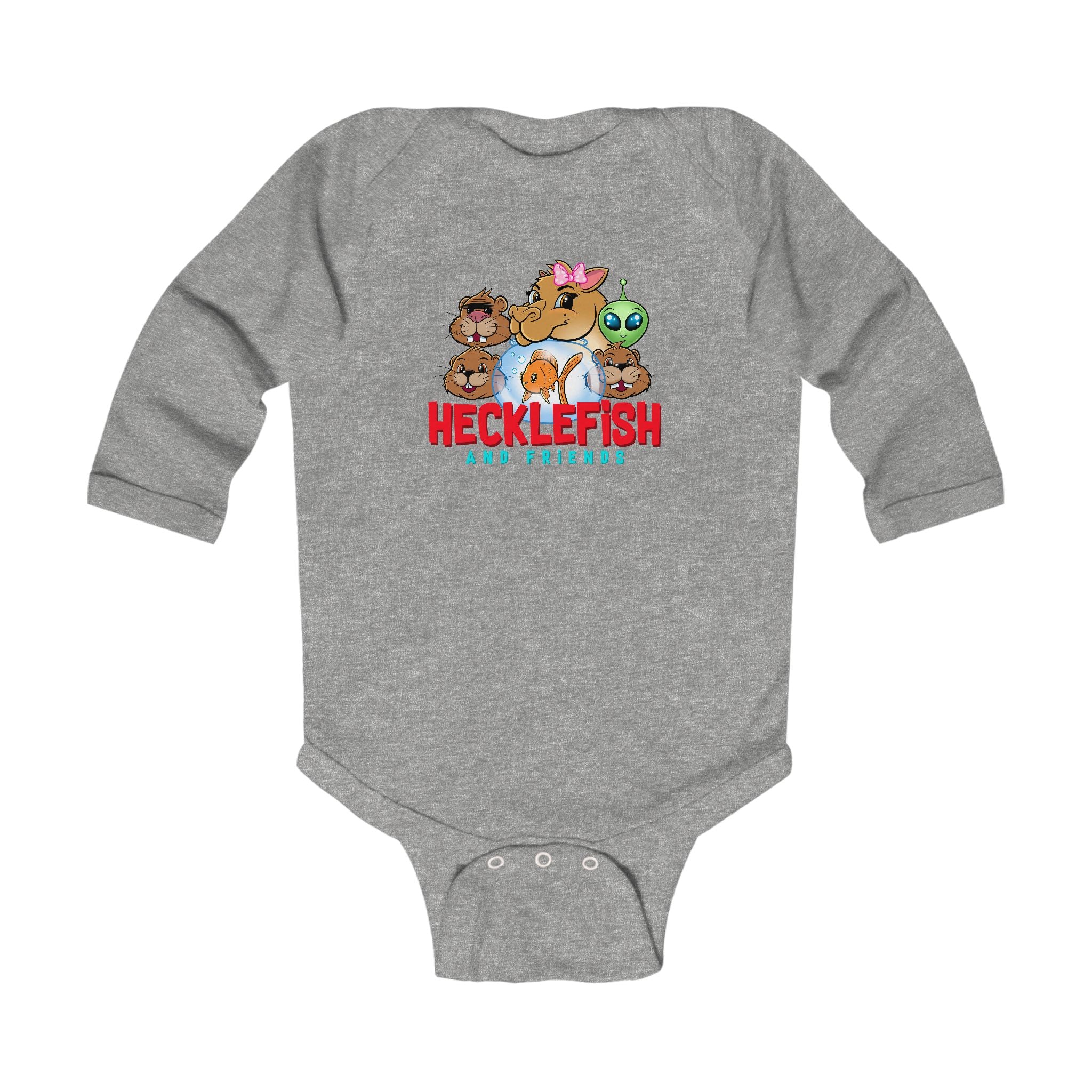 Hecklefriends Long Sleeve Bodysuit - Image 3