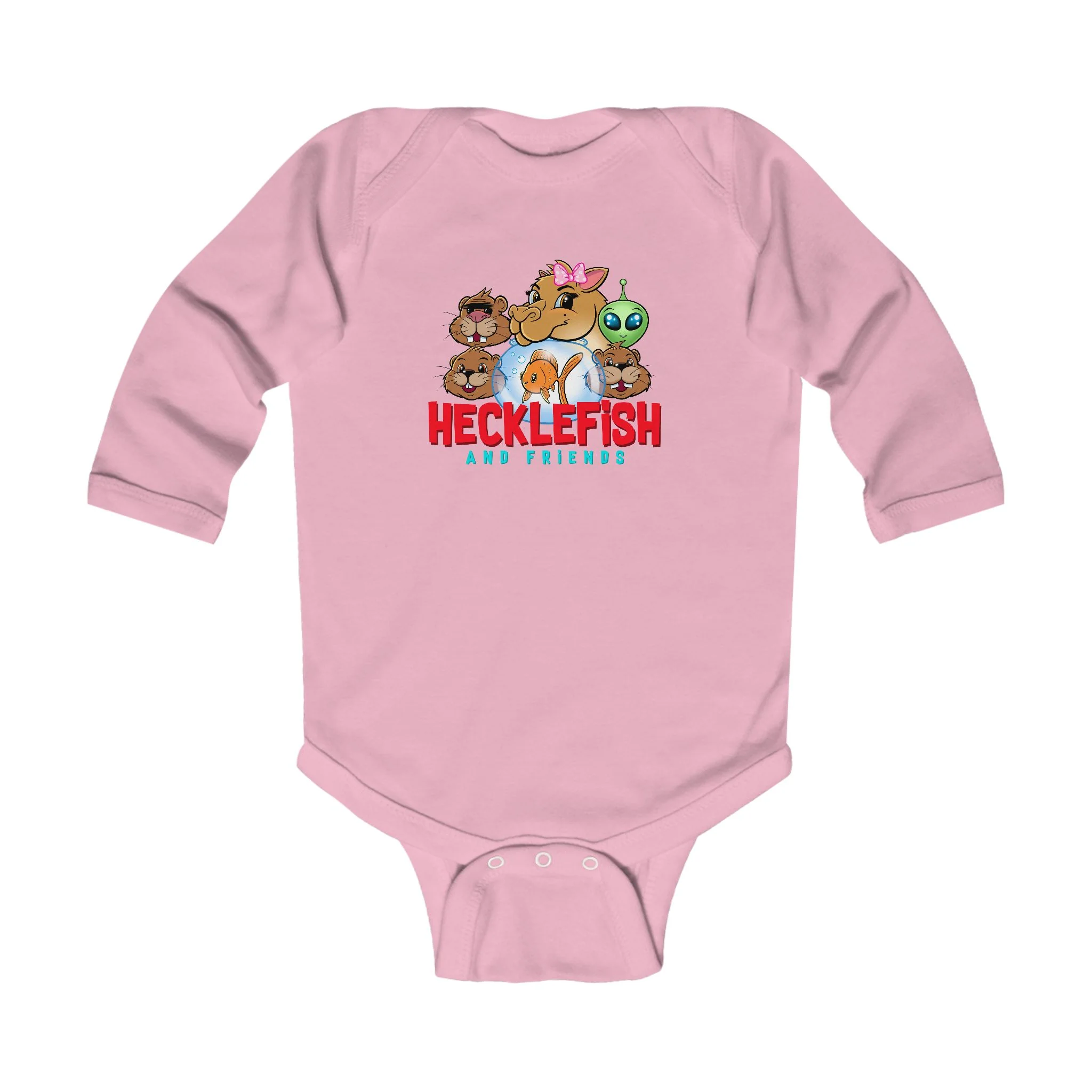 Hecklefriends Long Sleeve Bodysuit - Image 7