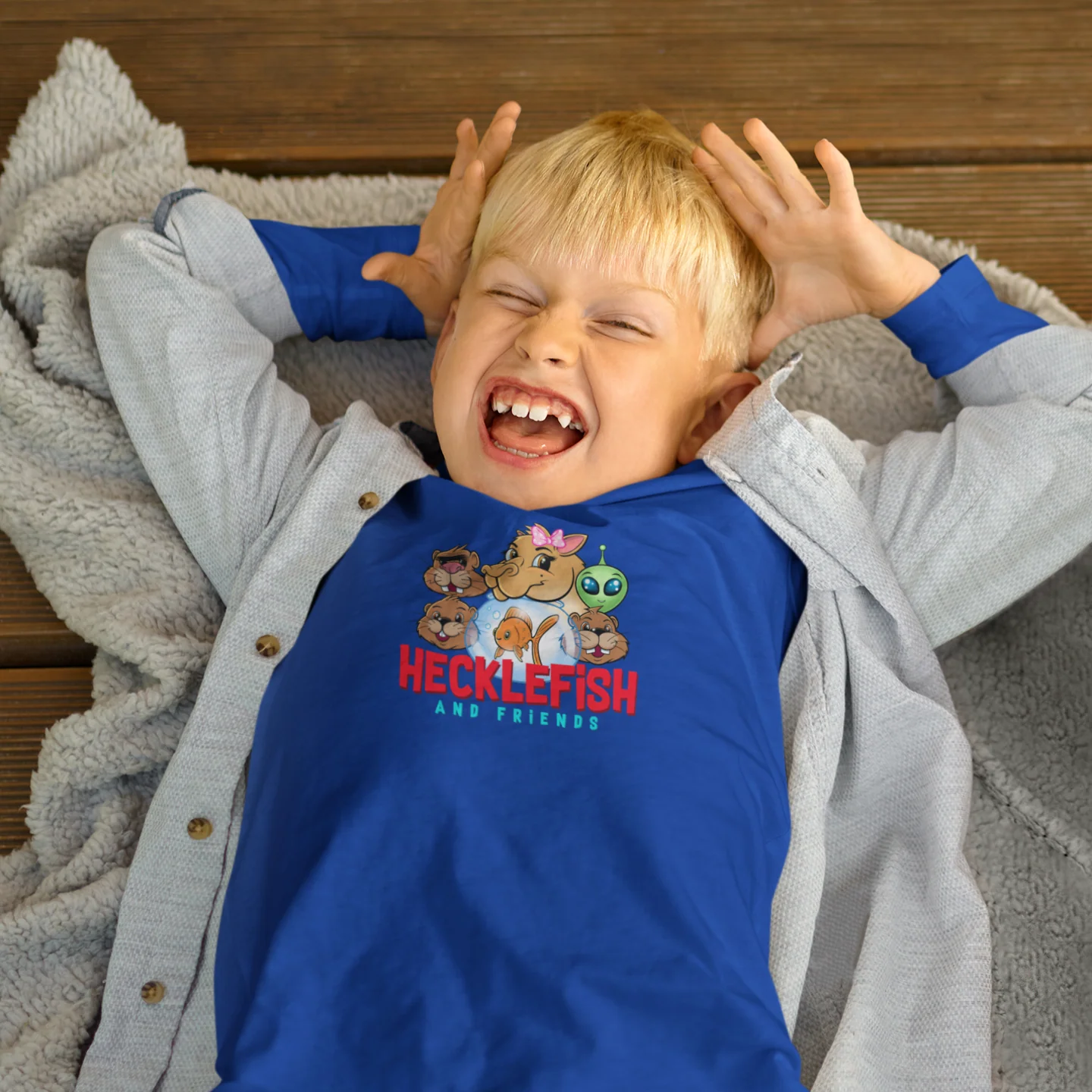 Hecklefriends Toddler Long Sleeve