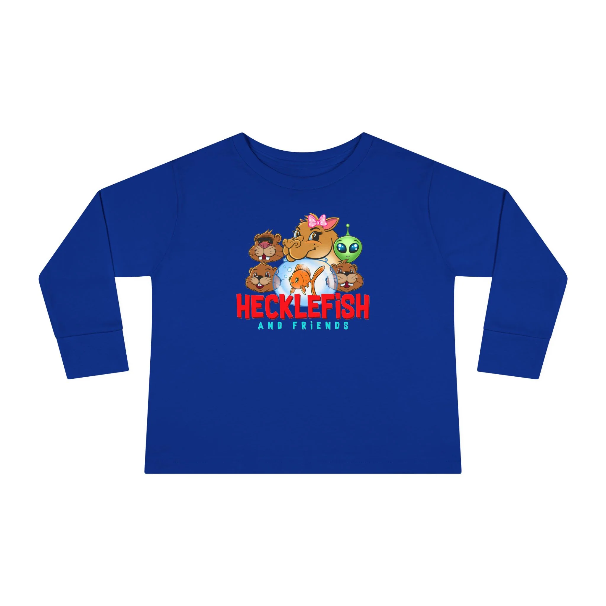 Hecklefriends Toddler Long Sleeve - Image 3