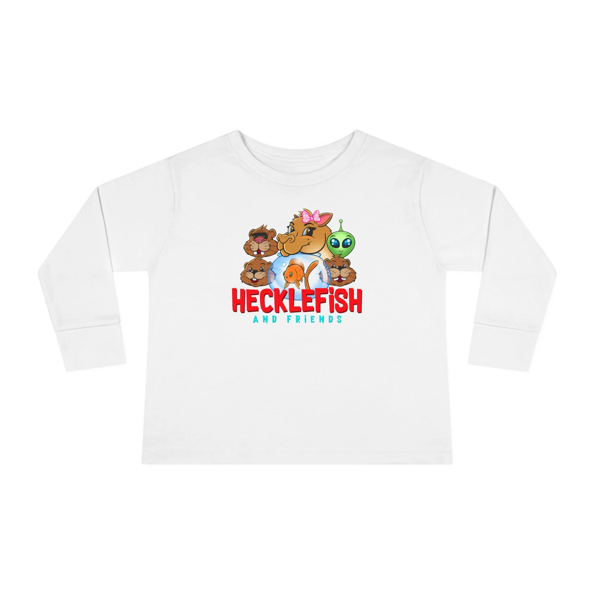 Hecklefriends Toddler Long Sleeve - Image 4