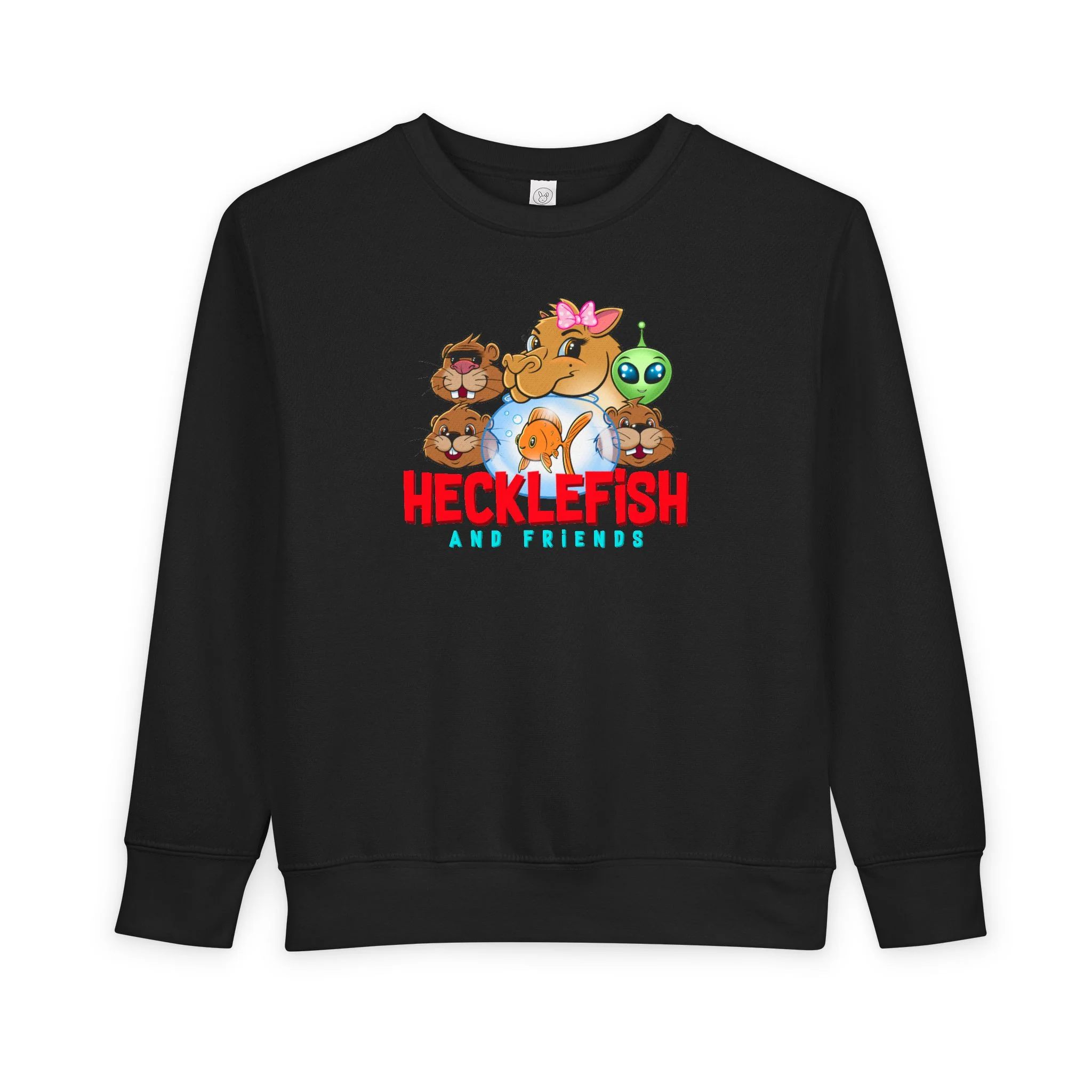 Hecklefriends Toddler Sweatshirt - Image 3