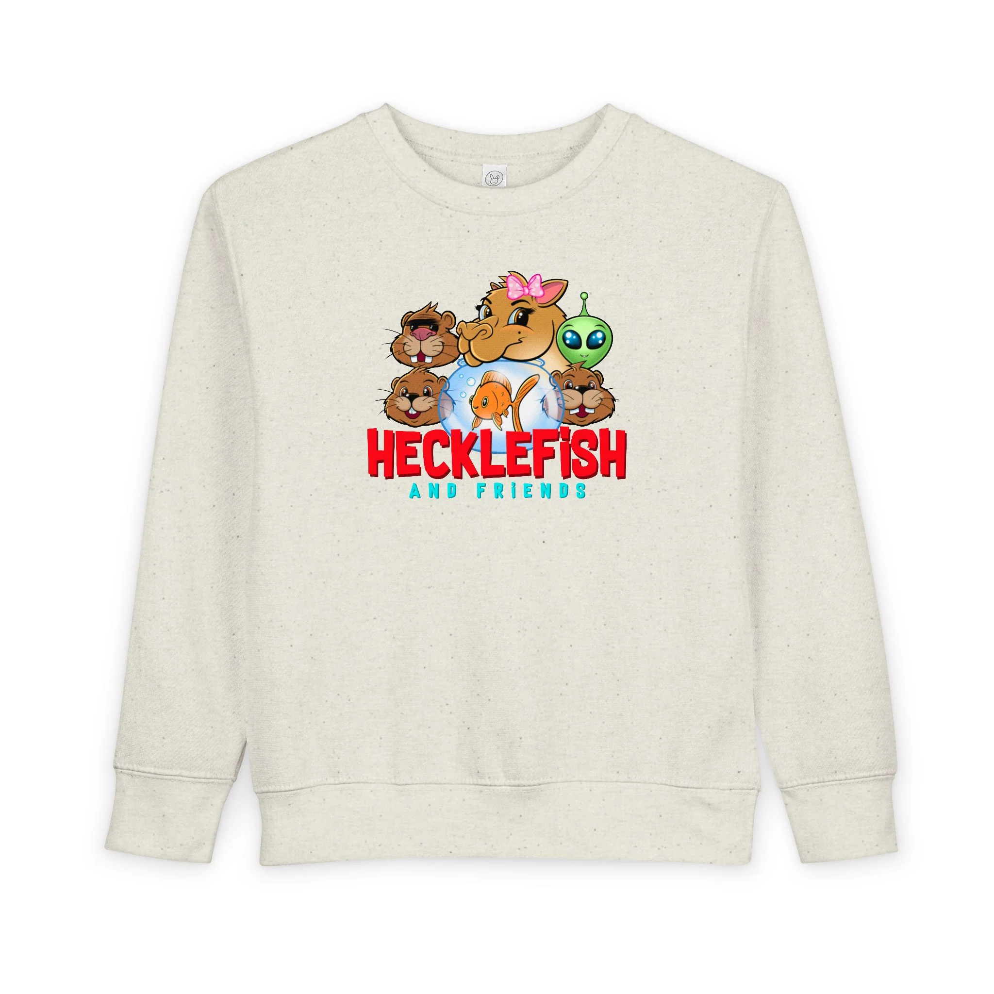 Hecklefriends Toddler Sweatshirt - Image 4