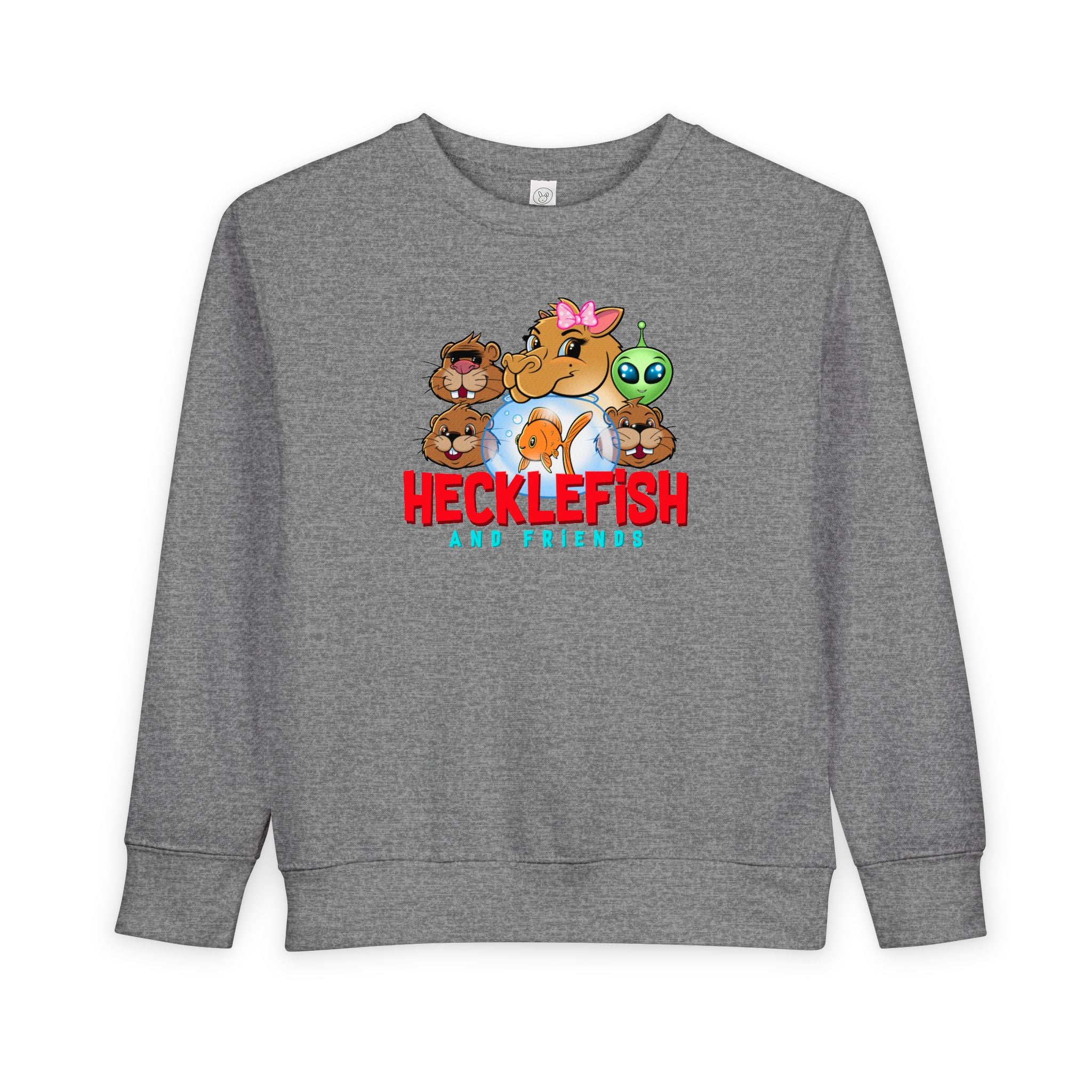 Hecklefriends Toddler Sweatshirt - Image 5
