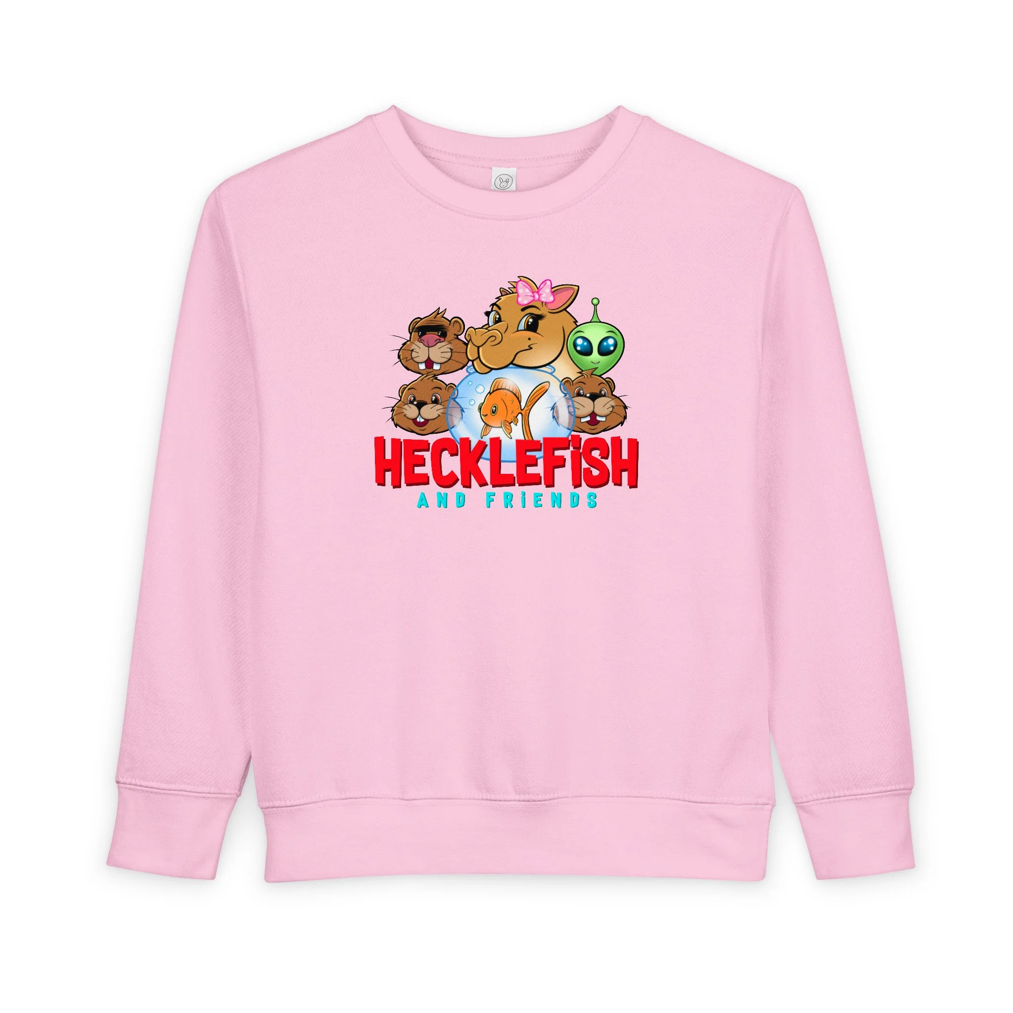 Hecklefriends Toddler Sweatshirt - Image 7