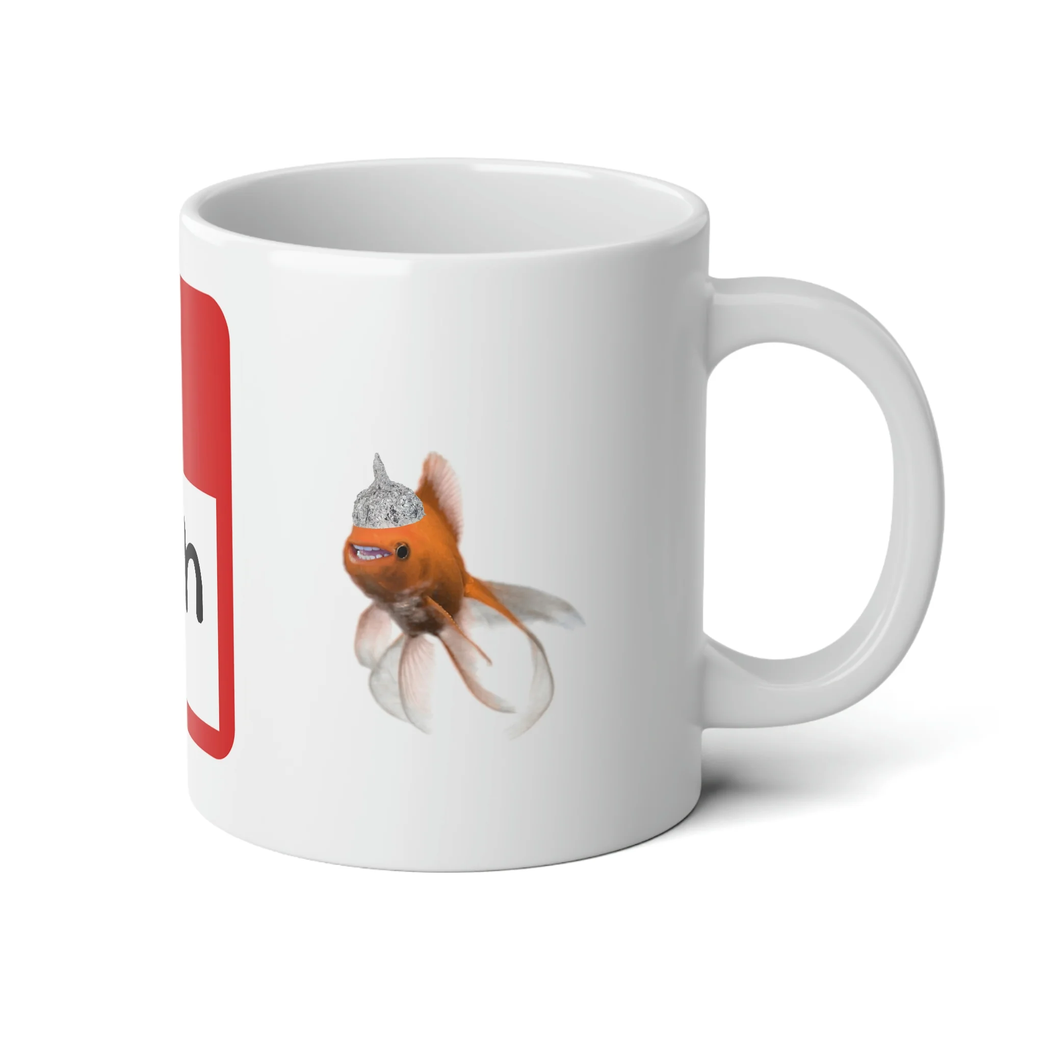Hello Hecklefish Mug 20oz - Image 4