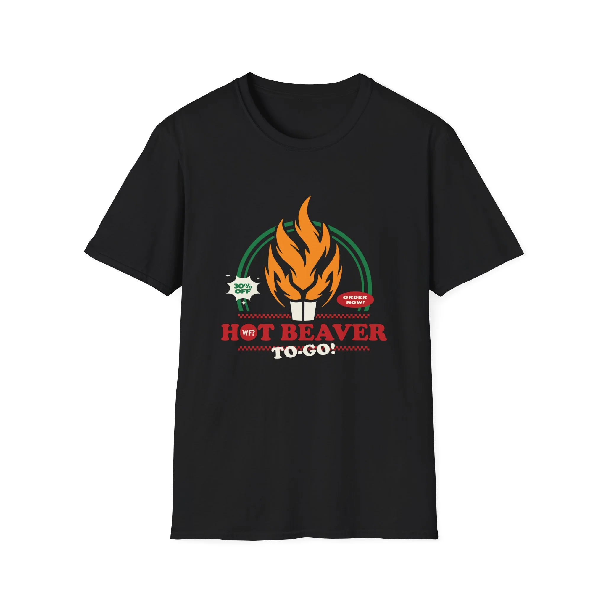 Hot Beaver To Go T-Shirt - Image 4
