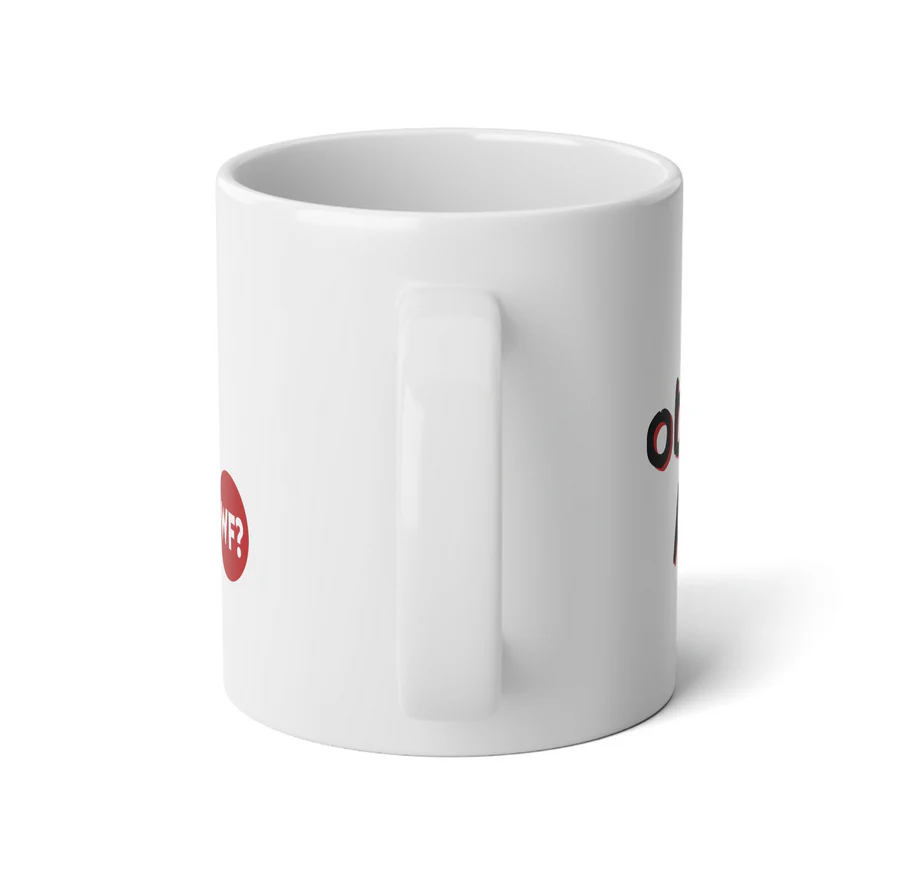 It's Obviousily Aliens Mug 20oz - Image 5