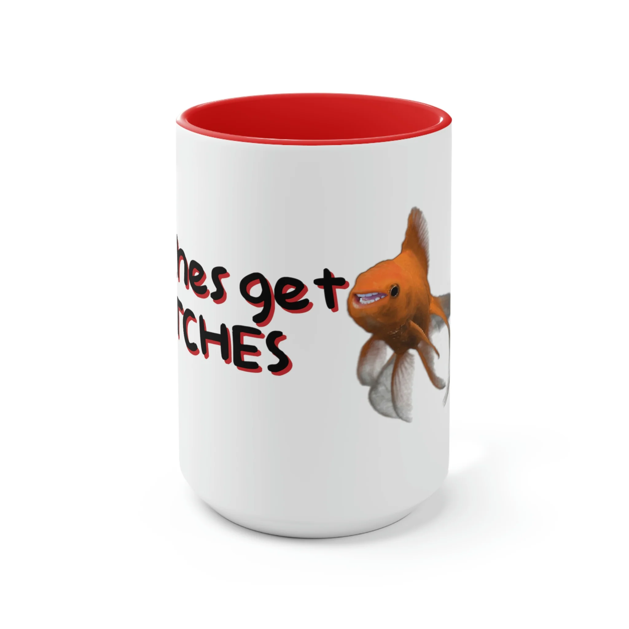 Snitches Get Stiches Mug 15oz - Image 3