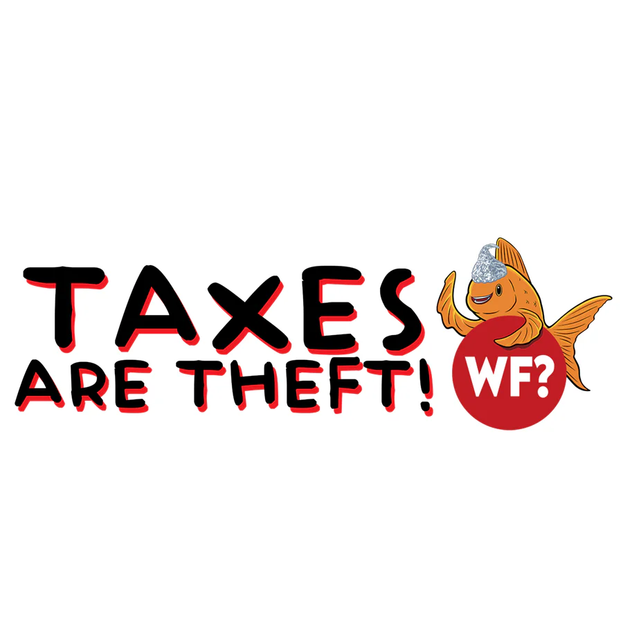 Taxes Are Theft T-Shirt - Image 2