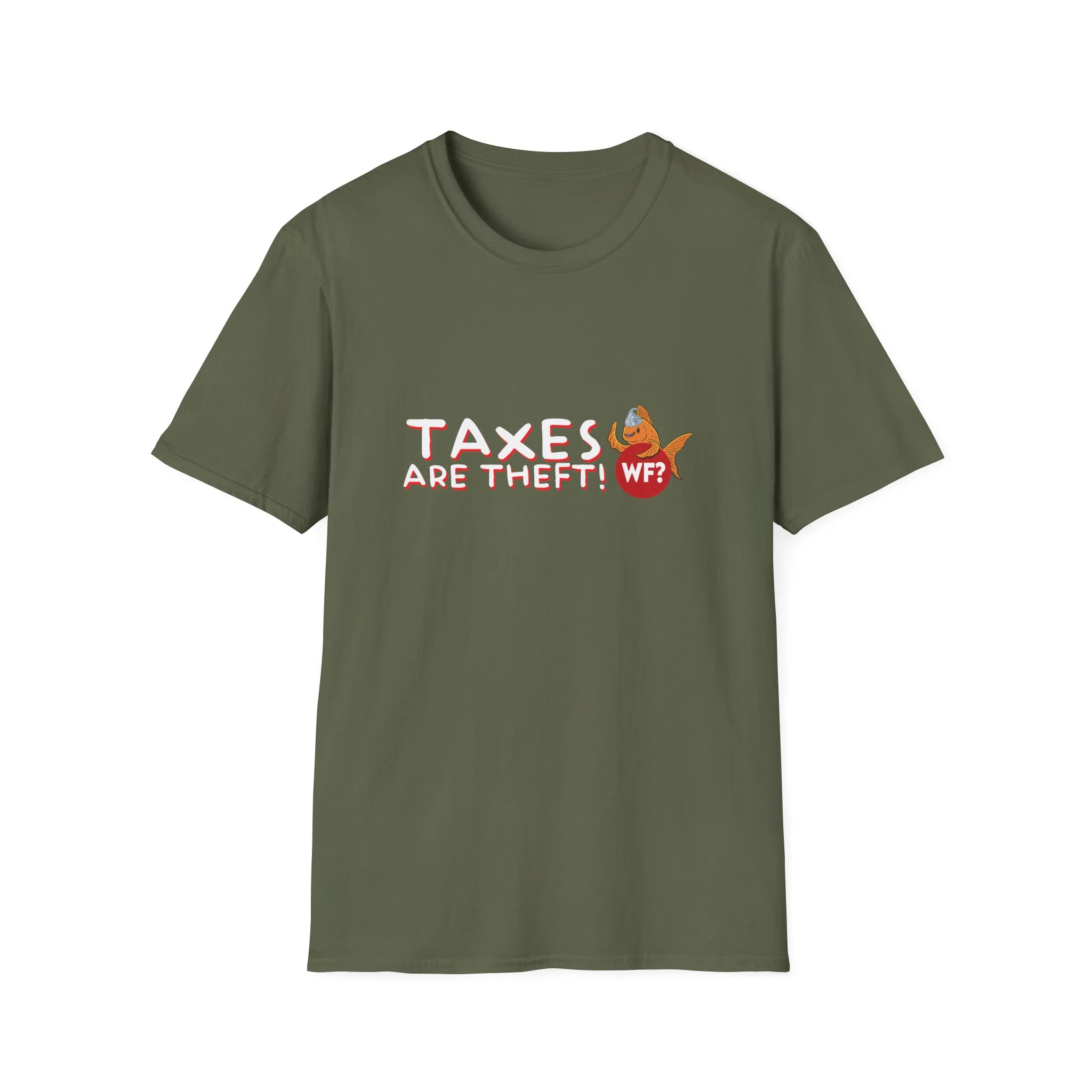 Taxes Are Theft T-Shirt - Image 3