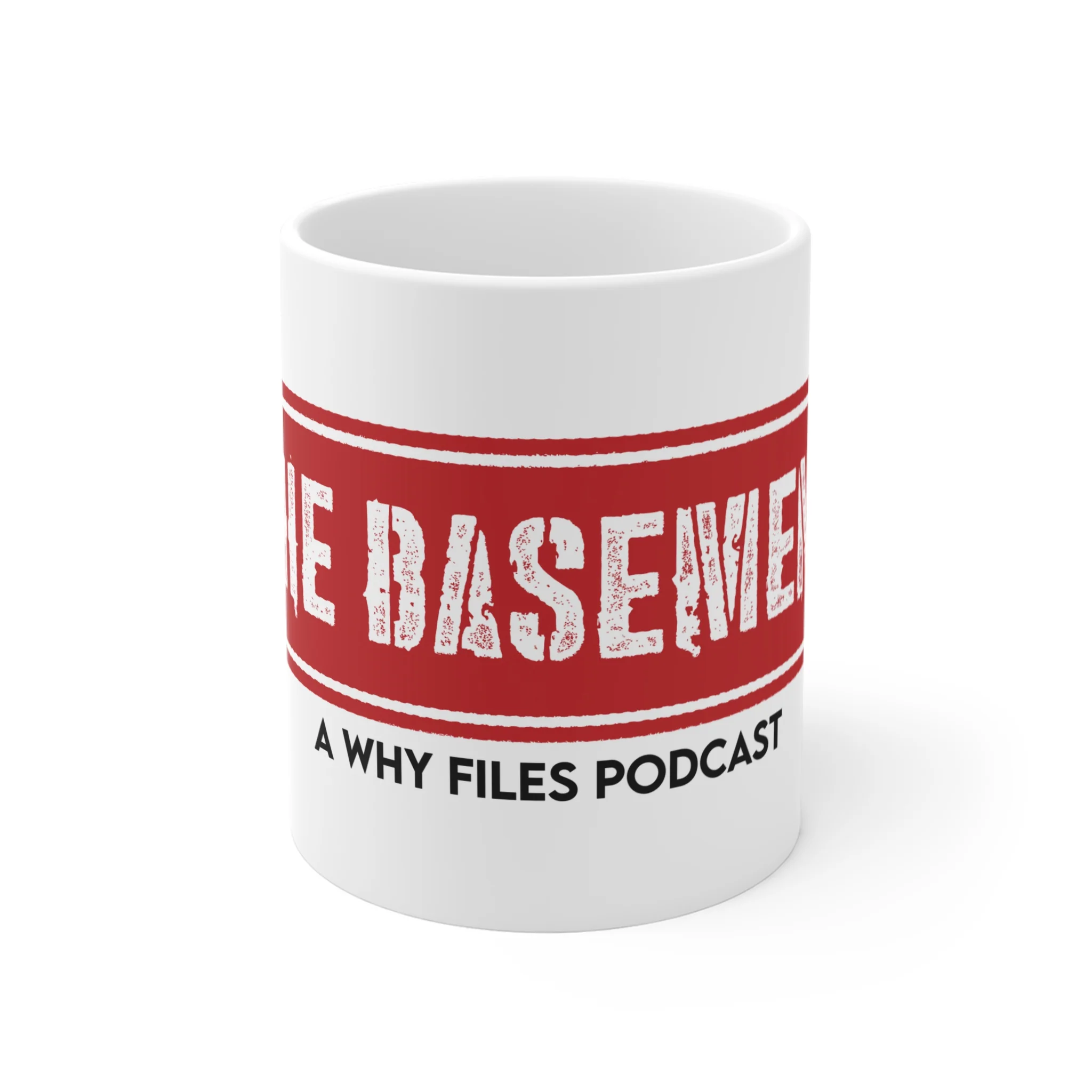 The Basement Podcast Mug 11oz - Image 3