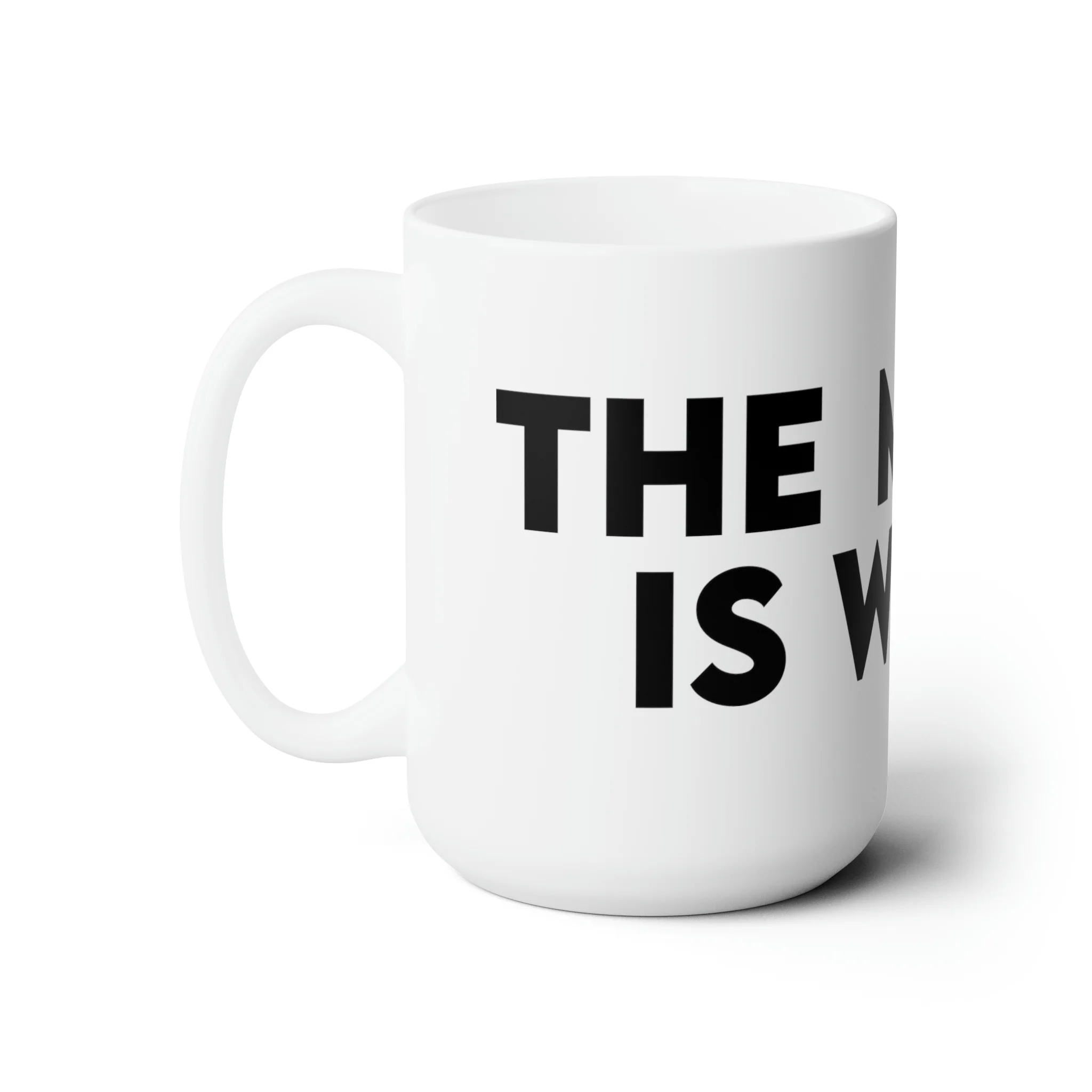 The Moon is Weird Mug 15oz - Image 3