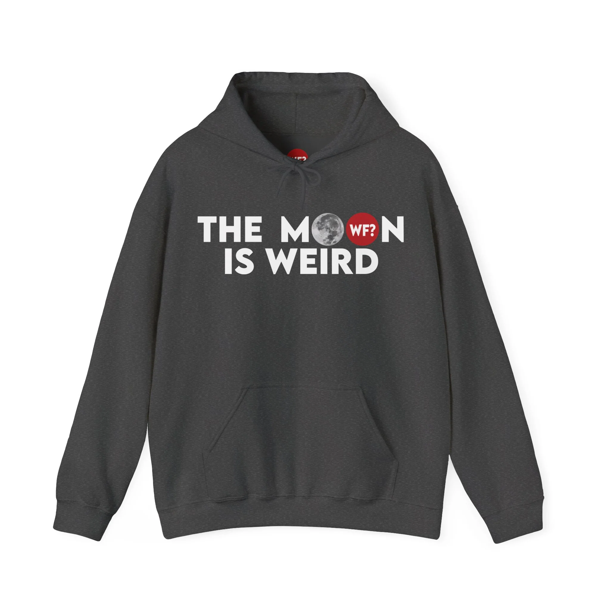 The Moon is Weird Pullover Hoodie - Image 5