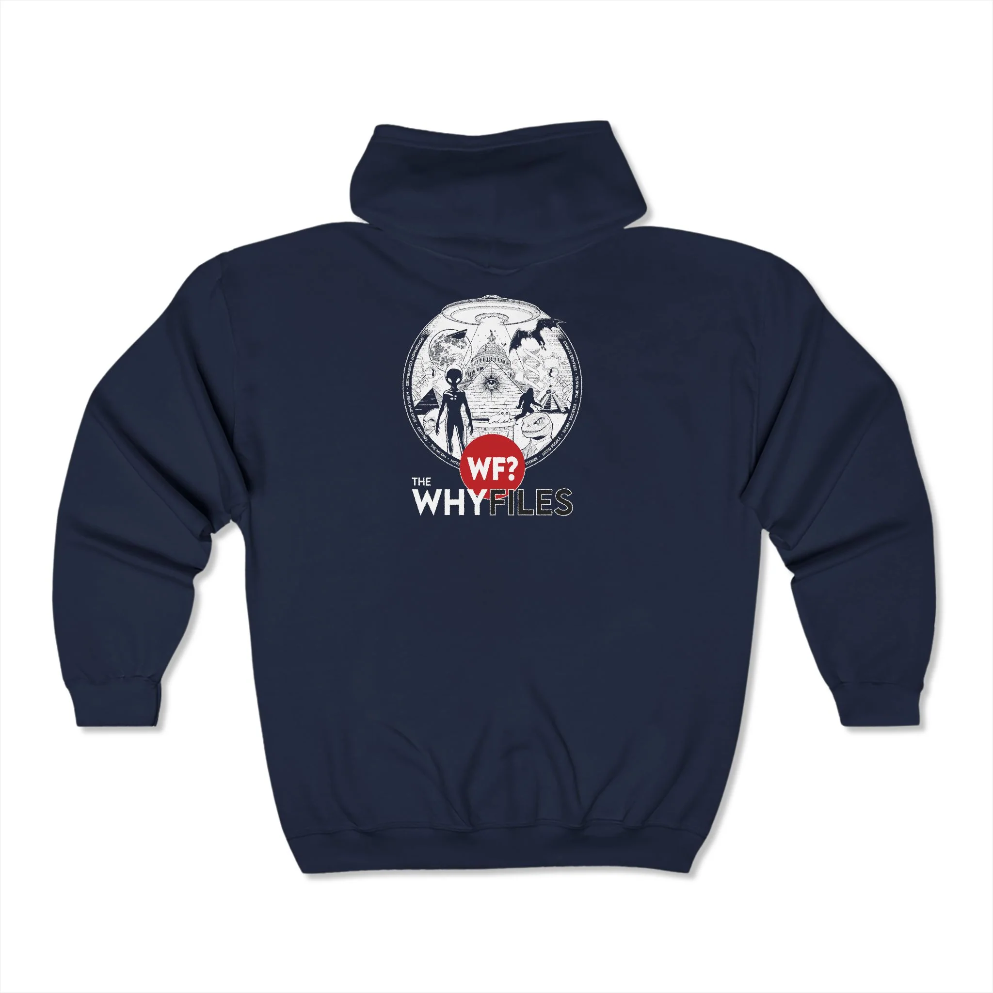 The Why Files Everything Full Zip Hoodie - Image 10