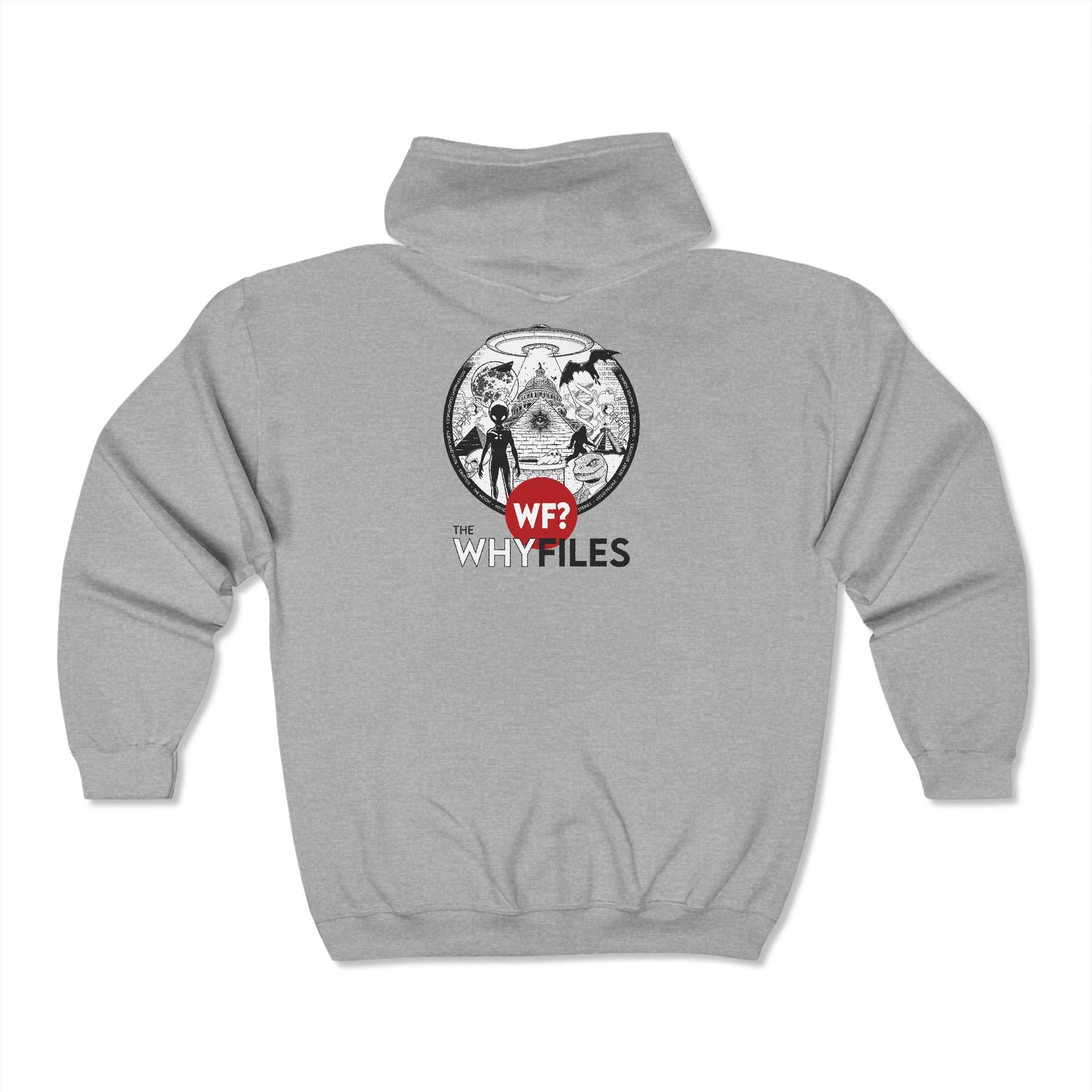 The Why Files Everything Full Zip Hoodie - Image 6
