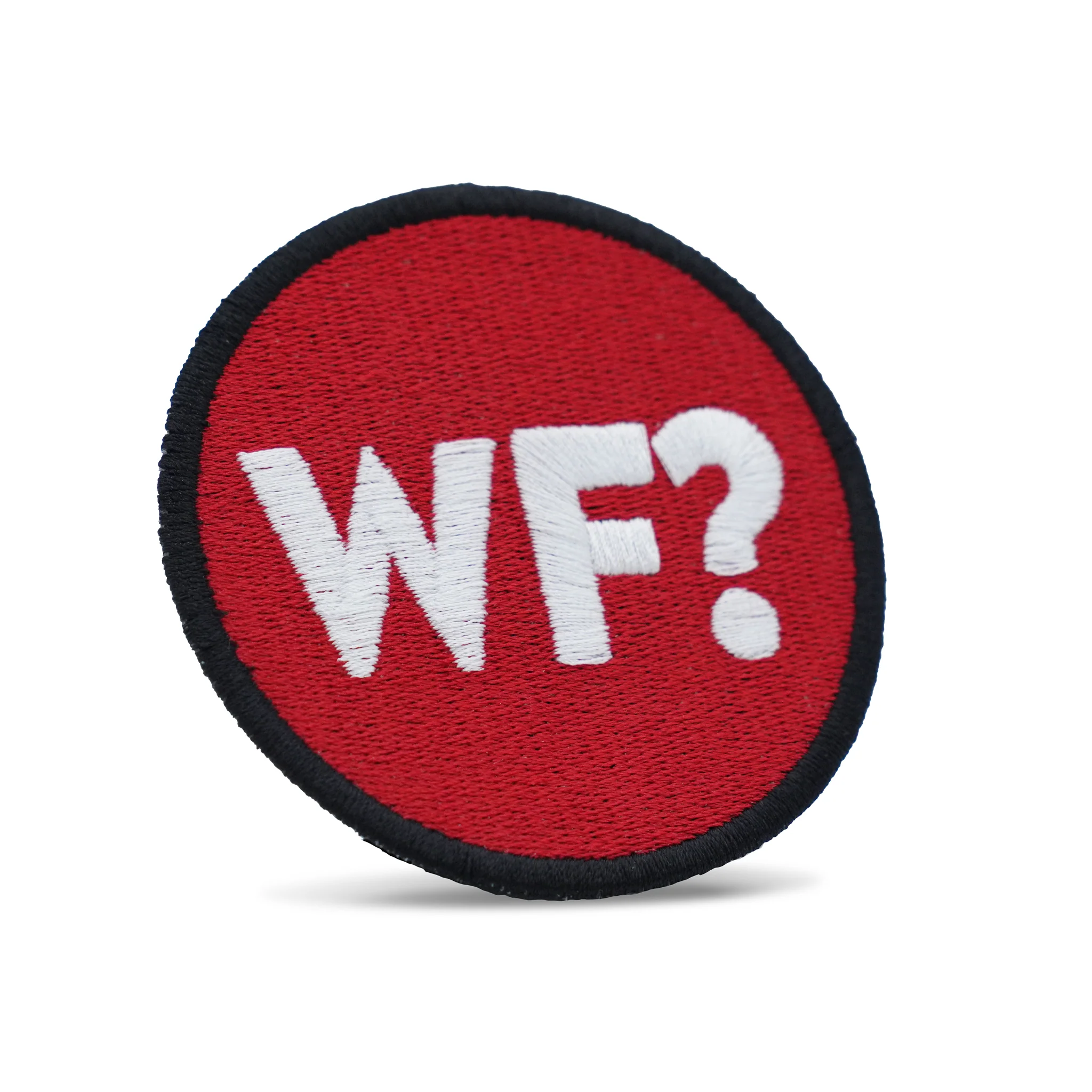 WF Logo Iron On Embroidered Patch - Image 3