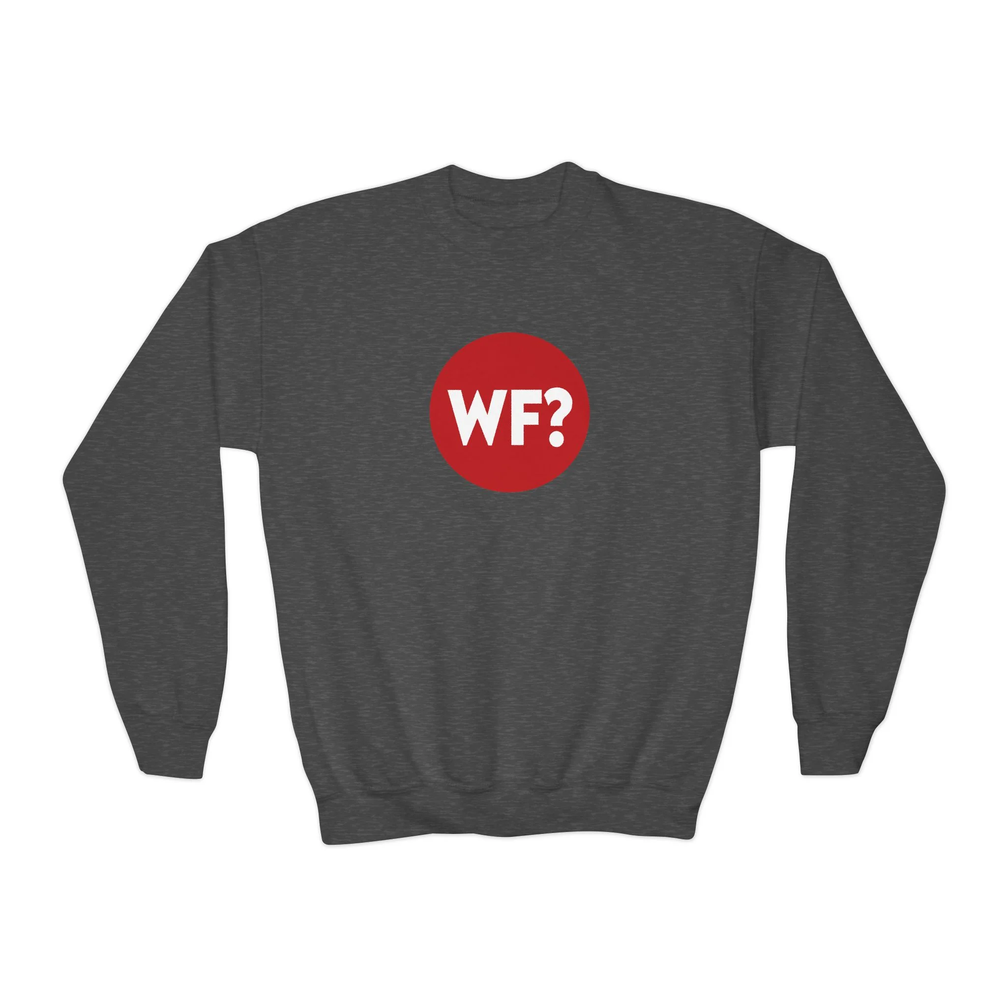 WF Logo Youth Crewneck Sweatshirt - Image 3