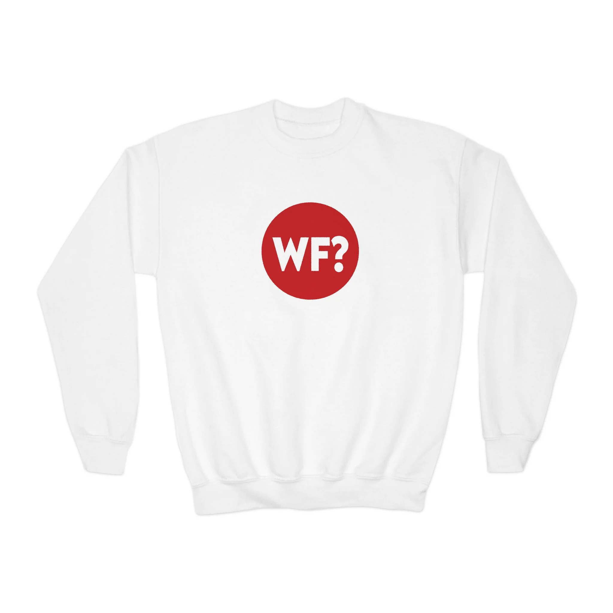 WF Logo Youth Crewneck Sweatshirt - Image 4