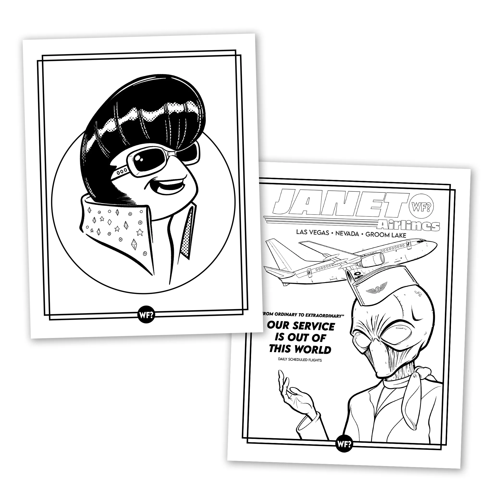 TWF Coloring & Activity Book Vol. 1 - Image 5