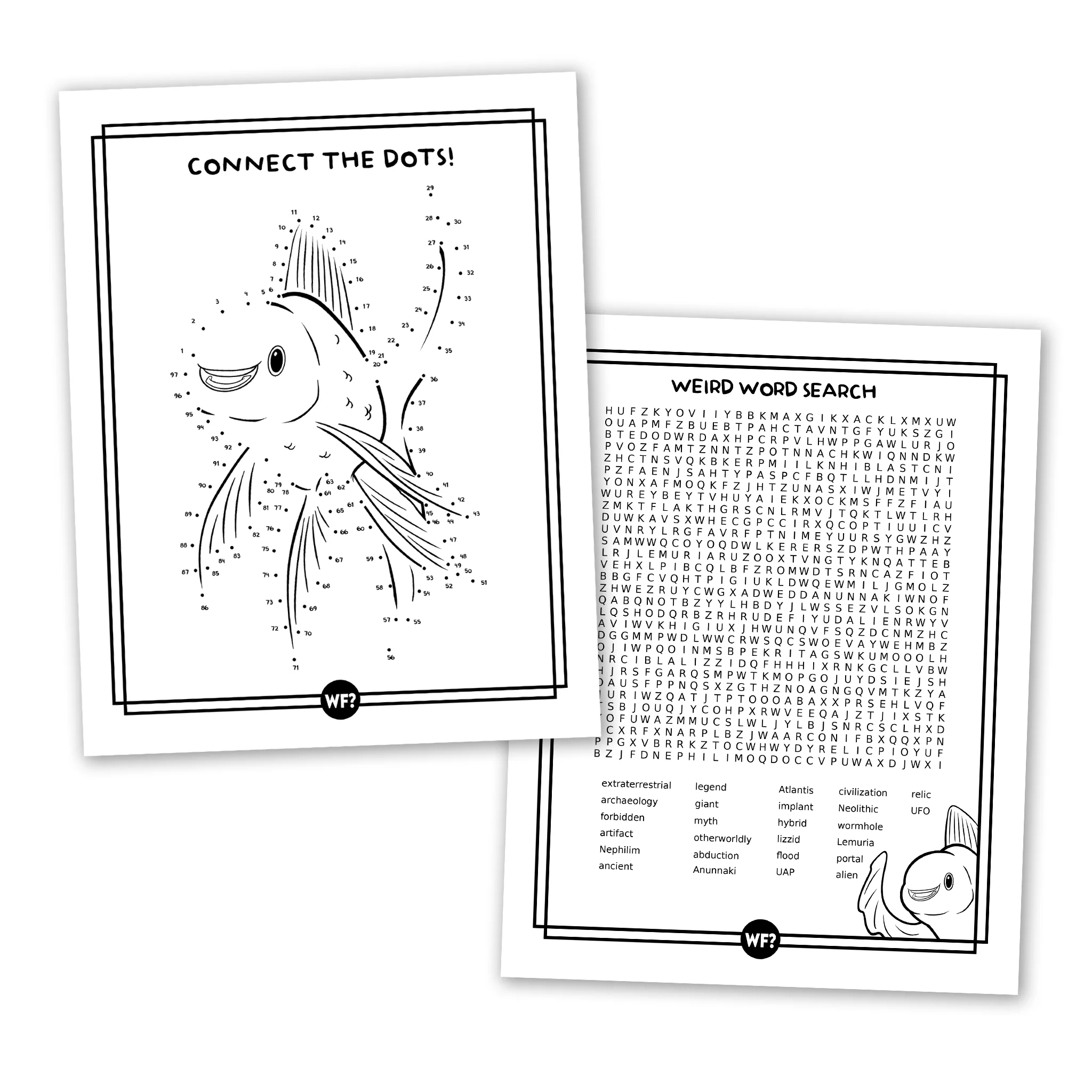 TWF Coloring & Activity Book Vol. 1 - Image 6