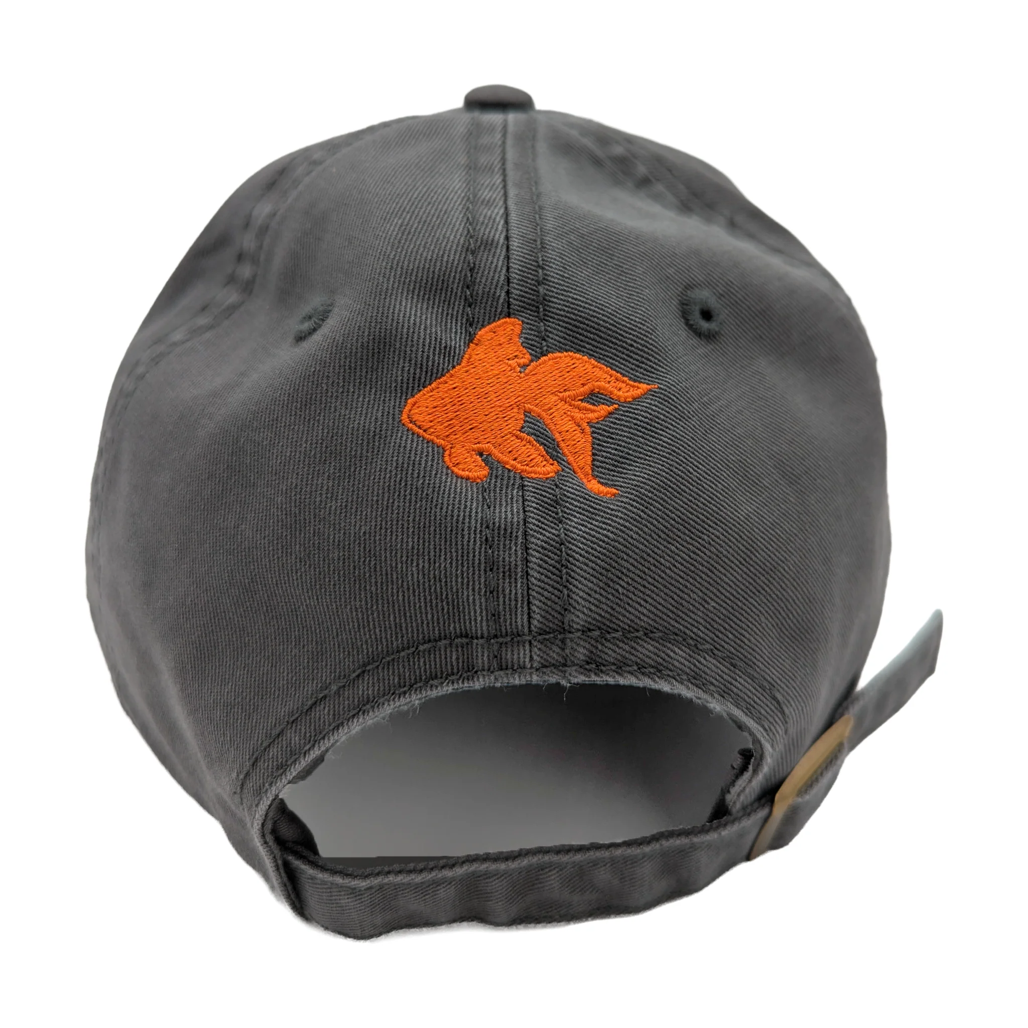 Why Files Embroidered Dad Hat - Grey - Image 4