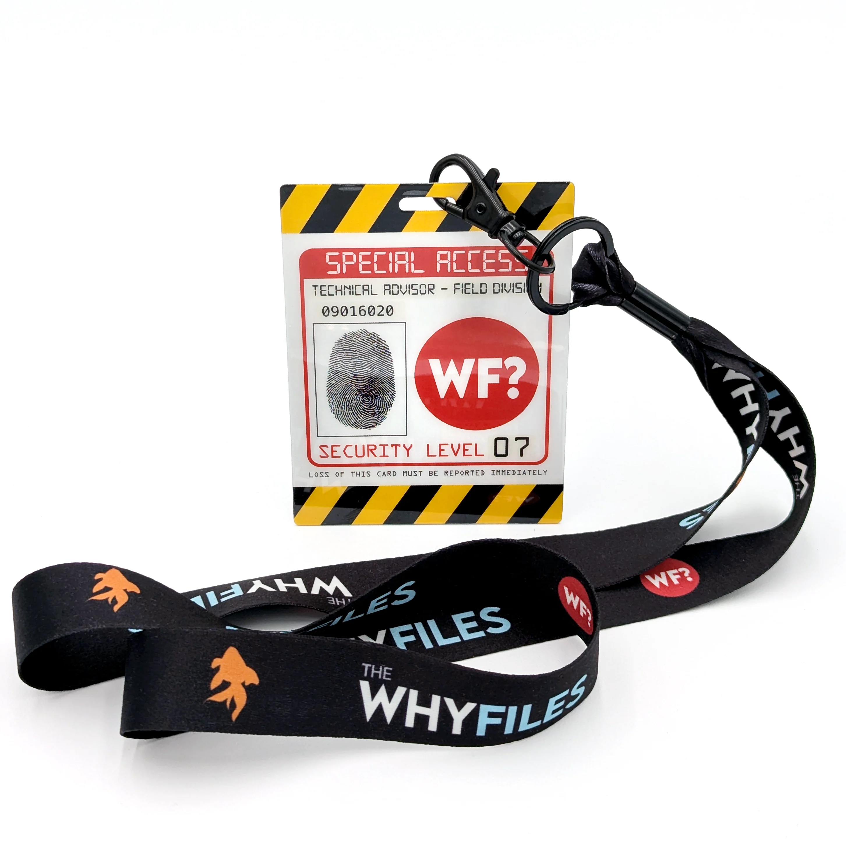 TWF Technical Advisor Laminate Badge + Lanyard Combo - Image 2